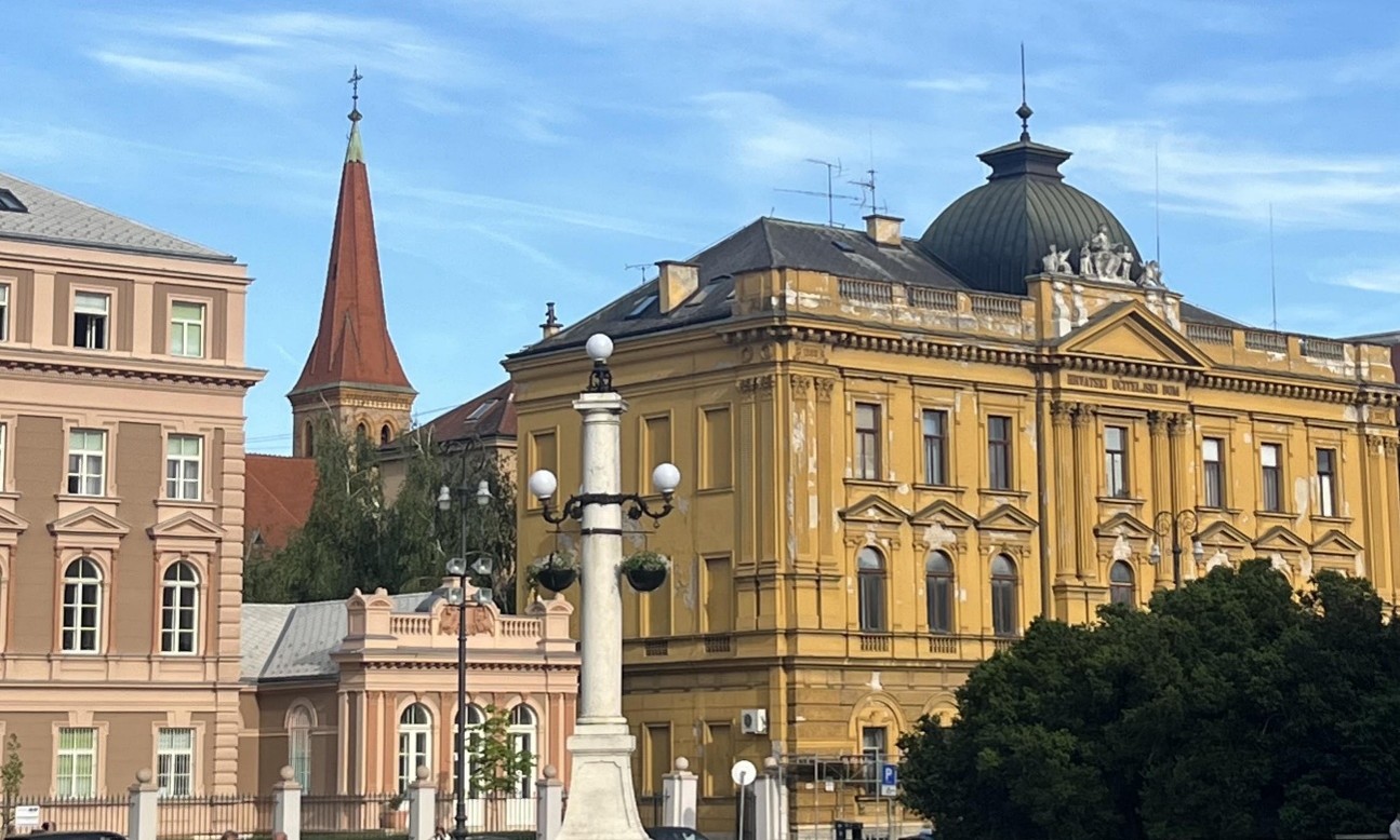 Gebäude in Zagreb